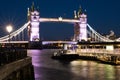 Tower Bridge at dusk, London Royalty Free Stock Photo