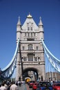 Tower Bridge, end on