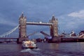 Tower bridge, evening London