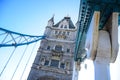 Tower Bridge over the River Thames close to Tower of London, England, UK Royalty Free Stock Photo