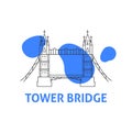 Tower Bridge Line Concept