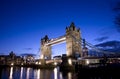 Tower Bridge in London Royalty Free Stock Photo