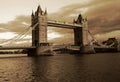 Tower Bridge, London, England Royalty Free Stock Photo