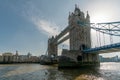 Tower Bridge London, an old bridge over the river Thames, United Kingdom, Great Britain, England Royalty Free Stock Photo