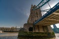 Tower Bridge London, an old bridge over the river Thames, United Kingdom, Great Britain, England Royalty Free Stock Photo