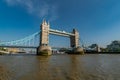 Tower Bridge London, an old bridge over the river Thames, United Kingdom, Great Britain, England Royalty Free Stock Photo