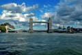 Tower Bridge in London. Royalty Free Stock Photo