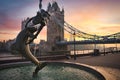 Tower Bridge in London, UK