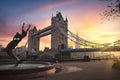 Tower Bridge in London, UK