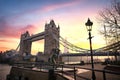 Tower Bridge in London, UK