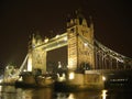 Tower Bridge by night Royalty Free Stock Photo