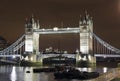 Tower Bridge at night