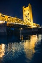 Tower Bridge at night Royalty Free Stock Photo