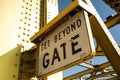 Tower Bridge Old Sacramento Royalty Free Stock Photo