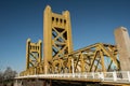 Tower Bridge Old Sacramento Royalty Free Stock Photo