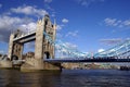 Tower Bridge over River Thames in London, England, Europe Royalty Free Stock Photo