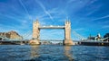 Tower Bridge, River Thames, London Royalty Free Stock Photo