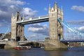 Tower Bridge, River Thames, London, England Royalty Free Stock Photo