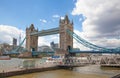 Tower bridge, River Thames, London Royalty Free Stock Photo