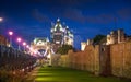 Tower bridge on the river Thames. Night view Royalty Free Stock Photo