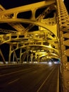 Tower Bridge, Sacramento, CA, USA Royalty Free Stock Photo