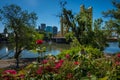 Tower Bridge Sacramento California Royalty Free Stock Photo