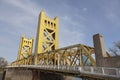 Tower Bridge at Sacramento Royalty Free Stock Photo