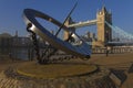 Tower Bridge and the Sun Dial