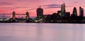 Tower Bridge Sunset Panorama