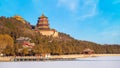 Tower of Buddhist Incense Foxiangge at The Summer Palace in Beijing, China