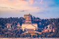 Tower of Buddhist Incense Foxiangge at The Summer Palace in Beijing, China