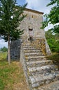 Tower in Butrint, Albania Royalty Free Stock Photo