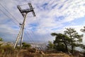 Tower from the cable car in Antalya, Turkey