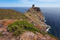 Tower on Capraia island Elba, Tuscany, Italy, Europe