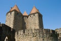 Tower of carcassonne chateau