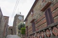 Tower of Carmine or clock tower of Montecatini Alto, Tuscany, Italy