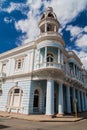 Tower of Casa de la Cultura Benjamin Duarte in Cienfuegos, Cub