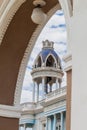 Tower of Casa de la Cultura Benjamin Duarte in Cienfuegos, Cub