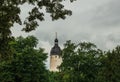 The tower of the castle of Altenburg. Germany. Royalty Free Stock Photo