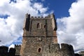 Tower of Castle of Braganca,Tras os Montes Royalty Free Stock Photo