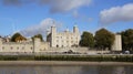 Tower castle in London City Royalty Free Stock Photo