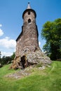 Tower on Castle Velhartice Royalty Free Stock Photo