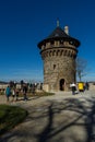 Tower at Castle Wernigerode in Germany. Harz.