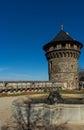 Tower at Castle Wernigerode in Germany. Harz.