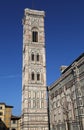 Tower of the cathedral of Florence, Italy Royalty Free Stock Photo