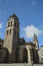 Tower of the Cathedral of Santa MarÃÂ­a temple that holds the privilege of the permanent exhibition of the Blessed Sacrament In