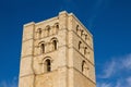 Tower of the Cathedral of Zamora. Spain Royalty Free Stock Photo