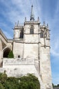 Tower on the the Chateau d'Amboise Royalty Free Stock Photo