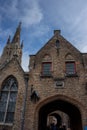 The Tower of the Church of our lady in Brugge, Belgium