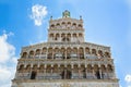 Tower of the church of San Michele in Foro Lucca, Tuscany, Italy